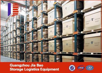 China Professional Steel Powder Coated Drive In Racking System For Warehouse for sale