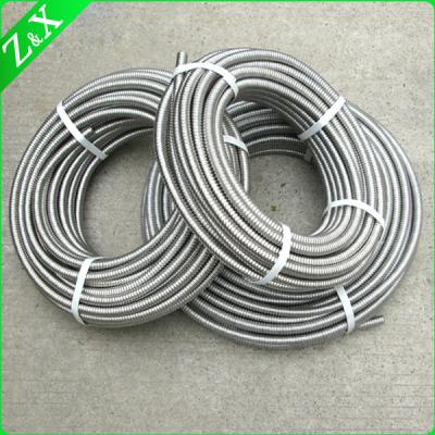 China 201 304 stainless steel corrugated flexible metal tubing/pipe/pipe for sale