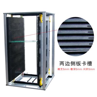 China 8KG SMT Spare Parts PCB Magazine Loader and Unloader PCB Holder Rack 460mm x 400mm x 563mm for sale