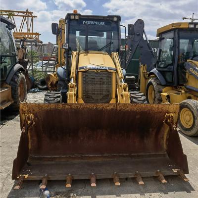 China Construction works USA Made CAT 420F Backhoe Loader , Cheap Used Caterpillar 420F Backhoe Loader In Shanghai for sale