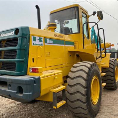 China Construction works Cheap Price Used Wheel Loader Kawasaki 70z , Used Kawasaki Front Loader Made In Japan Original for sale