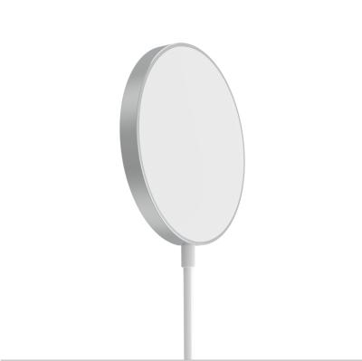 China New Product 15W High Speed Magnetic Wireless Charger Small Size Magnetic Car USB Bottom Wireless Charger For Various Device for sale