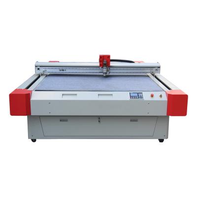 China High Speed Car Mat CNC Leatherette Fabric Cutting Machine By Oscillating Knife For Clothing Sofa Industry for sale
