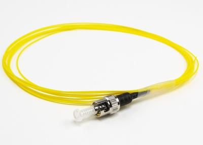 중국 0.9mm 6core의 노란 광학 섬유 케이블을 가진 12core ST SM 광섬유 떠꺼머리 판매용