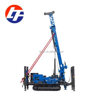 China Factory Crawler Mounted Portable Multi Functional Mechanical Top Drive Water Well Drilling Rig for sale
