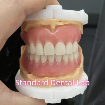 Cina OEM Standard Dental Lab Denti rimovibili completi facili da portare dentro e fuori in vendita