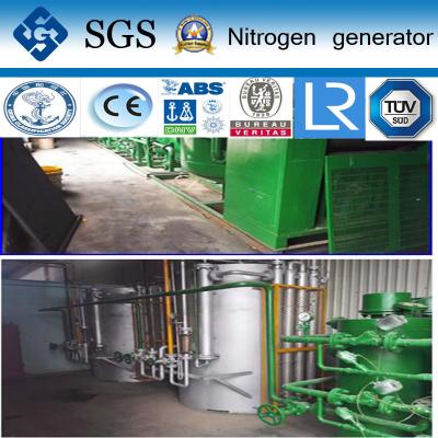 China Línea del galvanizado del generador del nitrógeno del PSA del mueble de la pureza elevada 99,9995% en venta