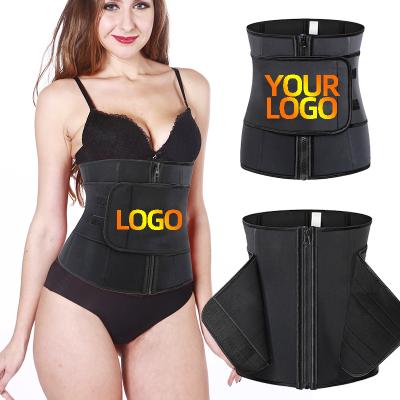 China Wholesale Custom Logo Neoprene Wrap Waist Trainer Slimming Corset Slim Waist Body Shaper for sale