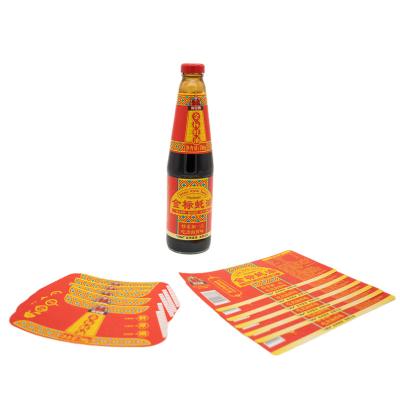China Drinks/beverage/ wine bottle /Canned food/ Shampoo/ cosmetic/ chemical Ketchup Roll Adhesive Stickers Custom Printed Glass Plastic Kitchen Jar Label For Food & Condiments sticker for sale