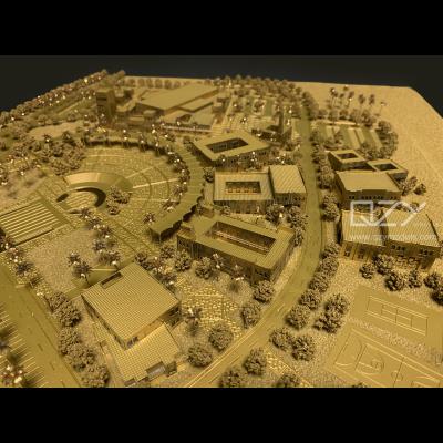 Chine Égypte Maquette de paysage Modèle architecture Laiton 1/1000 OEM à vendre