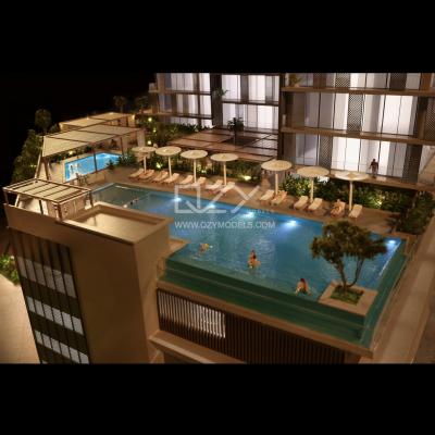 China 1/100 Abu Dhabi Reem 34 Modelo de Apartamento à venda