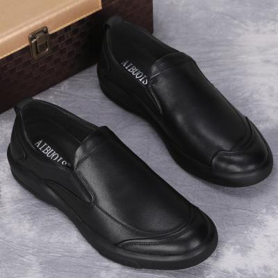 China Deodorization Hot Sale High Quality Casual Leather Shoes Comfortable Men's leather shoes for men leisure shoes for sale