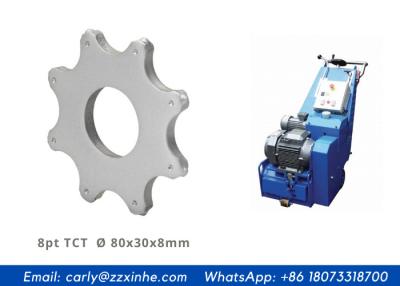 China Fresas de carboneto 8pt TCT 8 pontas escarificadora mangual para plainas de concreto e máquinas de ranhurar à venda