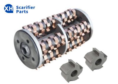 China Zinc Electroplating Scarifier Drums And Shafts for Grinding And Light Milling for sale