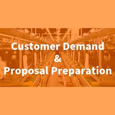 China Customer Demand & Proposal Preparation for sale