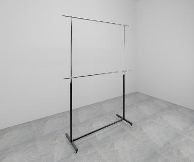 China Durable factory self-designed high quality minimalist style commercial clothing store display hangers for sale