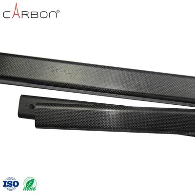 Chine Logo personnalisé Tube en fibre de carbone Ronde Formes carrées ovales CBST001 à vendre