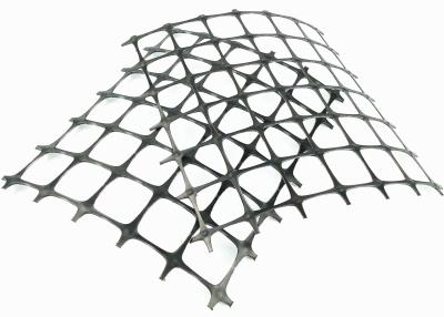 Cina Costruzione di organizzazione civile di plastica biassiale di Geogrid del polipropilene in vendita