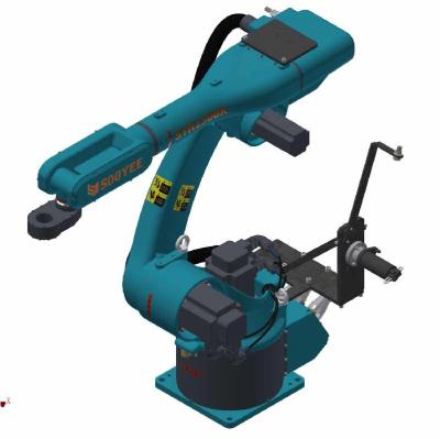 China 1.1kw-12.5kw 6 Dof Robotic Arm Material Handling Robots Customized Mechanical Arm Kit for sale