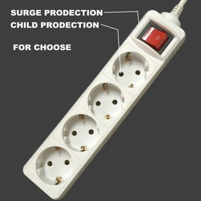 China Eu extension electrical socket 250v plug pin extension 2 pin universal residential/general purpose trpy electrical outlet for sale