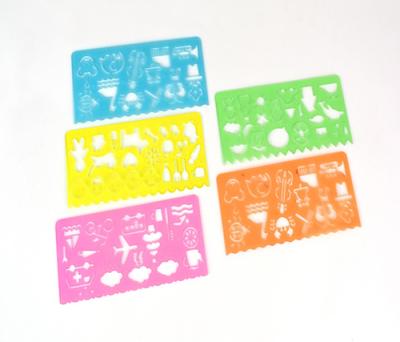 China Plastic Factory PP Stencil Ruler for sale