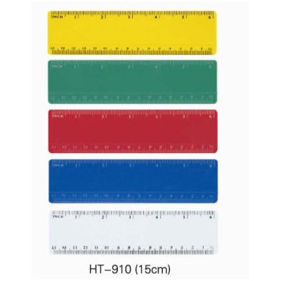 China Competitive Price Fashion 15cm Plastic Plastic Scale Ruler For Kids OEM Design for sale
