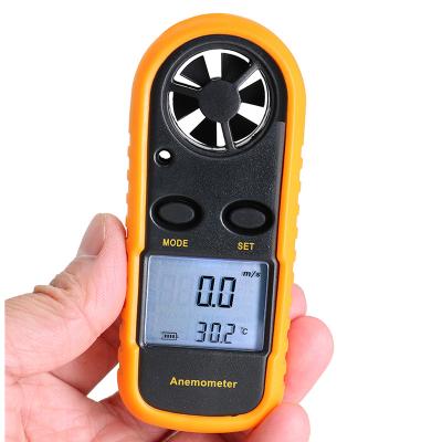 China Handheld Anemometer Wind Speed Meter Anemometer Anemometer 30m/s Temperature Tester -10 | 45C Wind Meter LCD Backlight Wind GM816 for sale