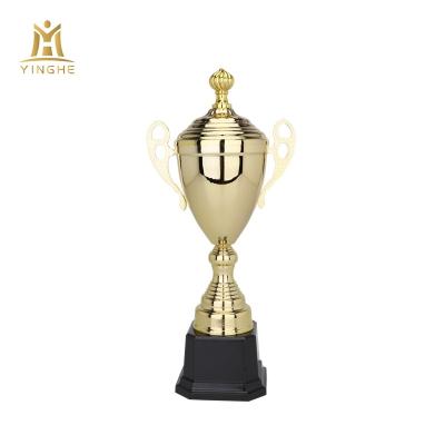 China Europe Made In China Trophy Crafts Custom Metal Gold And Silver Metal Trophy Cup for sale