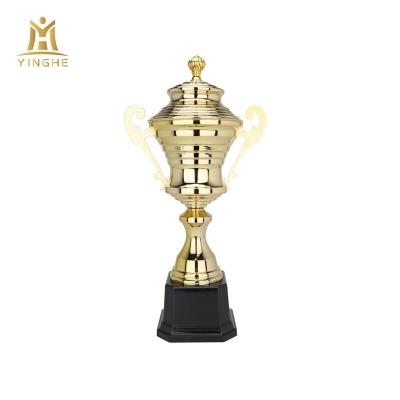 China Wholesale Top Quality Europe Award Metal Trophy For Champions for sale
