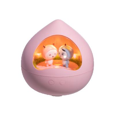China 2021Factory 360Rotating Color Changing Party Light Wireless Customizable Wireless Built-in Battery Night Light Music LED Portable Sound Speaker for sale