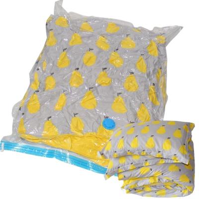 China Viable Durable Transparent Expandable Vacuum Compression Bag Storage Organizer for sale