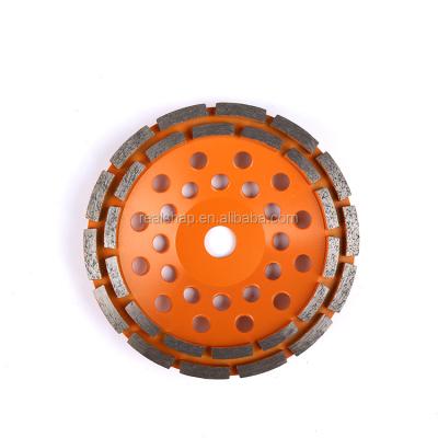 China Long Working Diamond Cup Wheel 125mm Grinding Wheel for sale