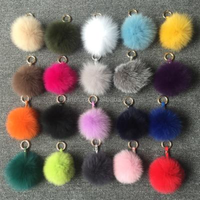 China Factory direct fur pom poms fur ball Fox fur main supply chain for sale