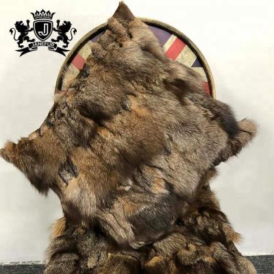 China Soft Leather Pillow Cover Dyed Crystal Fox Fur Real Fur Cushion for sale