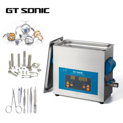 중국 150W 40KHz 6L 디지털 방식으로 스테인리스 탱크를 가진 초음파 세탁기술자 1-99 분 타이머 판매용