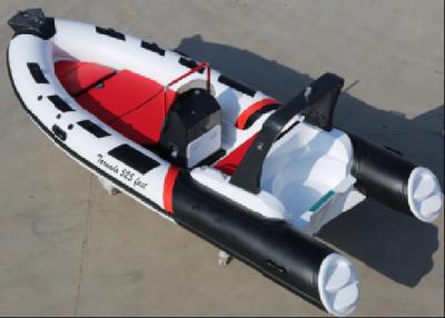 China 2022 large rigid hull with motor 17ft PVC or hypalon with sundeck light grey RIB520C en venta
