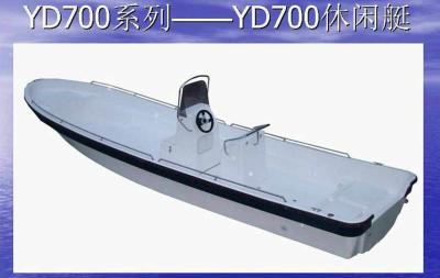 Chine La couleur de bateaux de pêche de long terme d'économie d'énergie a adapté la main aux besoins du client de 7m 100% - étendue à vendre