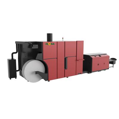 China Book Printing Machine Flora CMYK High Speed Printing Newspaper Digital Inkjet Book Publishing Custom UV Printing Machine For Small Business for sale