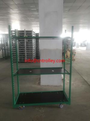 China Carretilla danesa del invernadero del piso 1800m m de la exhibición 4 en venta
