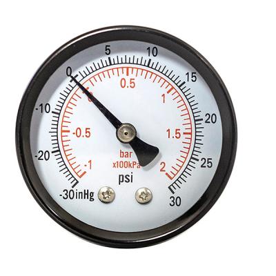 Cina 2 manometro a 1,5 pollici di vuoto di acciaio inossidabile di Antivari 38mm 1/4