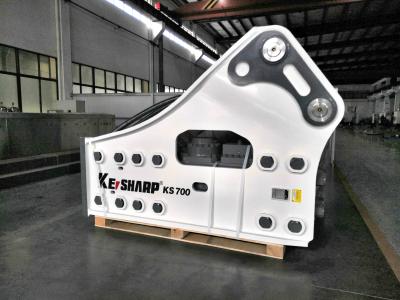 中国 KS700 サイドタイプ ハイドロリックブレーカー 215mm 切片直径 70~105トンの掘削機に対応 販売のため