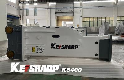 China KS400 Tipo silenciado quebra hidráulico 175mm Diâmetro do cinzel Adequado para escavadeira de 40 ~ 50 toneladas à venda