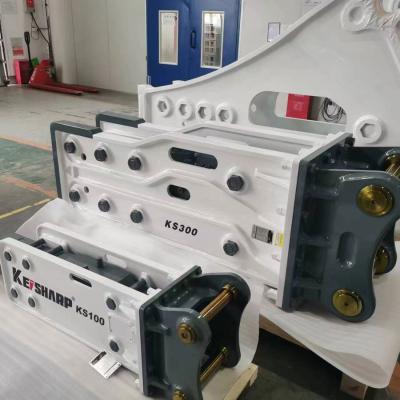 China KS300 Excavator Hydraulic Rock Breaker Machine Top Type 150mm Chisel Diameter for sale