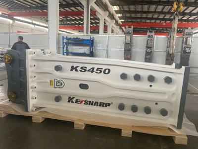 China KS450 Excavator Hydraulic Rock Breaker Machine Top Type 190mm Chisel Diameter for sale