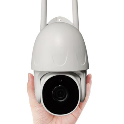 China Outdoor Siren 2021 CCTV Wifi CCTV AI Recognition Speed Dome IP PTZ Camera H.265 1080P Built-in Human IP PTZ Cameras for sale