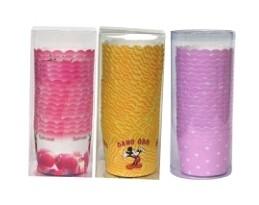 China ZH-JZ6055 Clear plastic PVC box for food standard paper container paper cups retail cylinder PVC box for sale