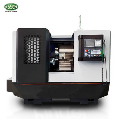 China Inquiry Us Automatic Oblique Bed CNC Lathe Machine China Turn CNC Turning Center TCK56 for sale