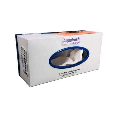 China 3D Embossed Medical Gift 3D Tissue Box Pharmaceutical Companies For Favor Gifts for sale