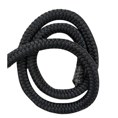 China Safety Packing Multifunctional Nylon Black Round Rope for sale