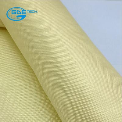 Chine tissu à l'épreuve des balles de fibre d'aramid tissé par plaine de sergé de 1000D 220gsm à vendre